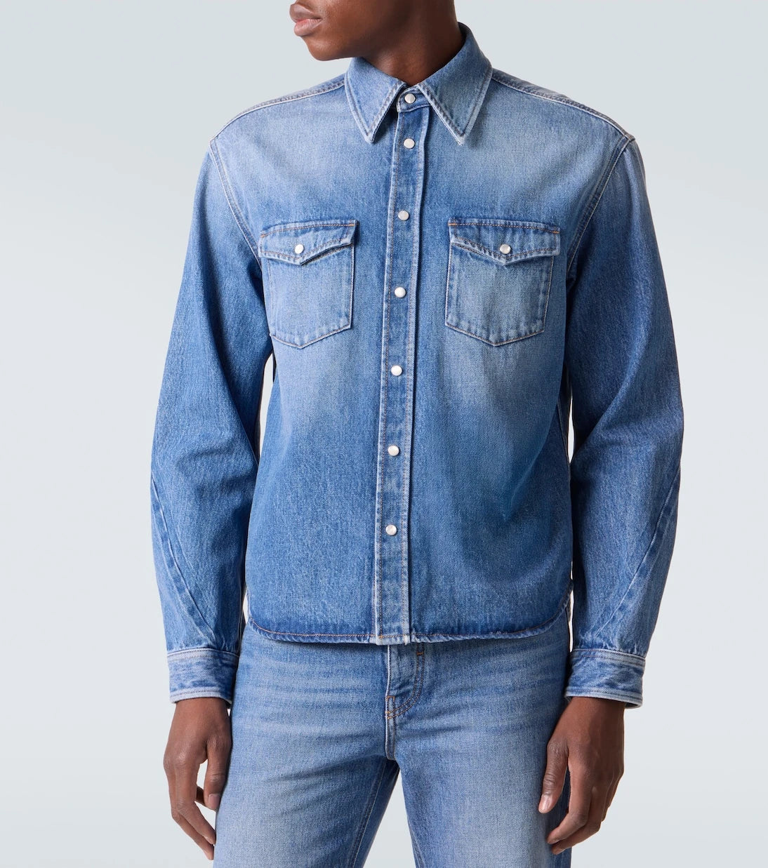 Givenchy - Couture Seam denim shirt