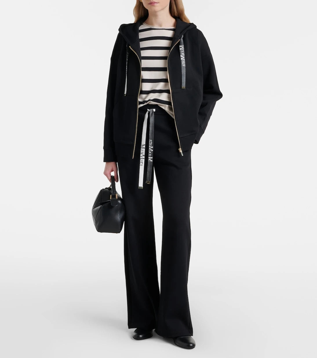 'S Max Mara - Bali cotton-blend wide-leg pants