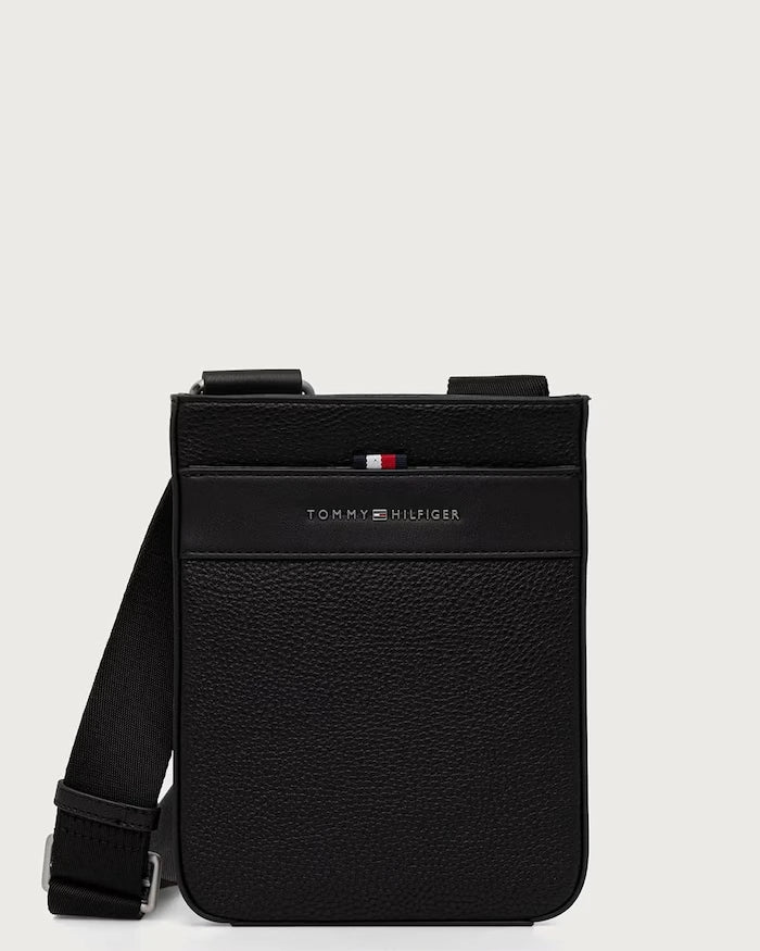 Tommy Hilfiger erkek omuz çantası suni deri