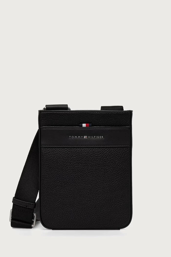 Tommy Hilfiger erkek omuz çantası suni deri