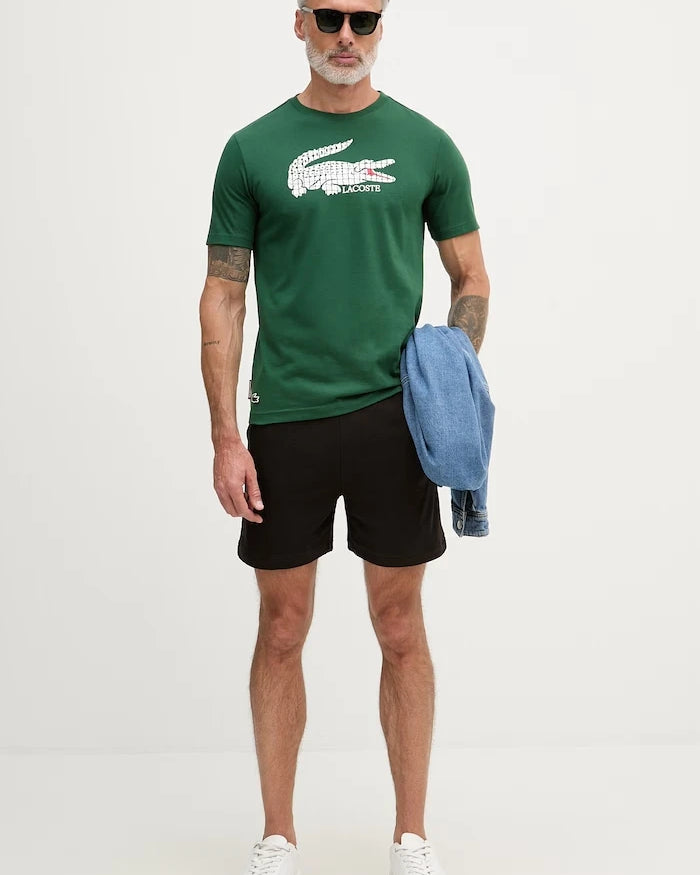 Lacoste Erkek Pamuklu Kısa Eşofman Şortu