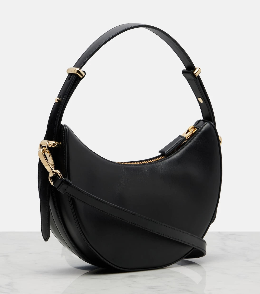 Prada - حقيبة كتف Prada Arqué Mini جلدية