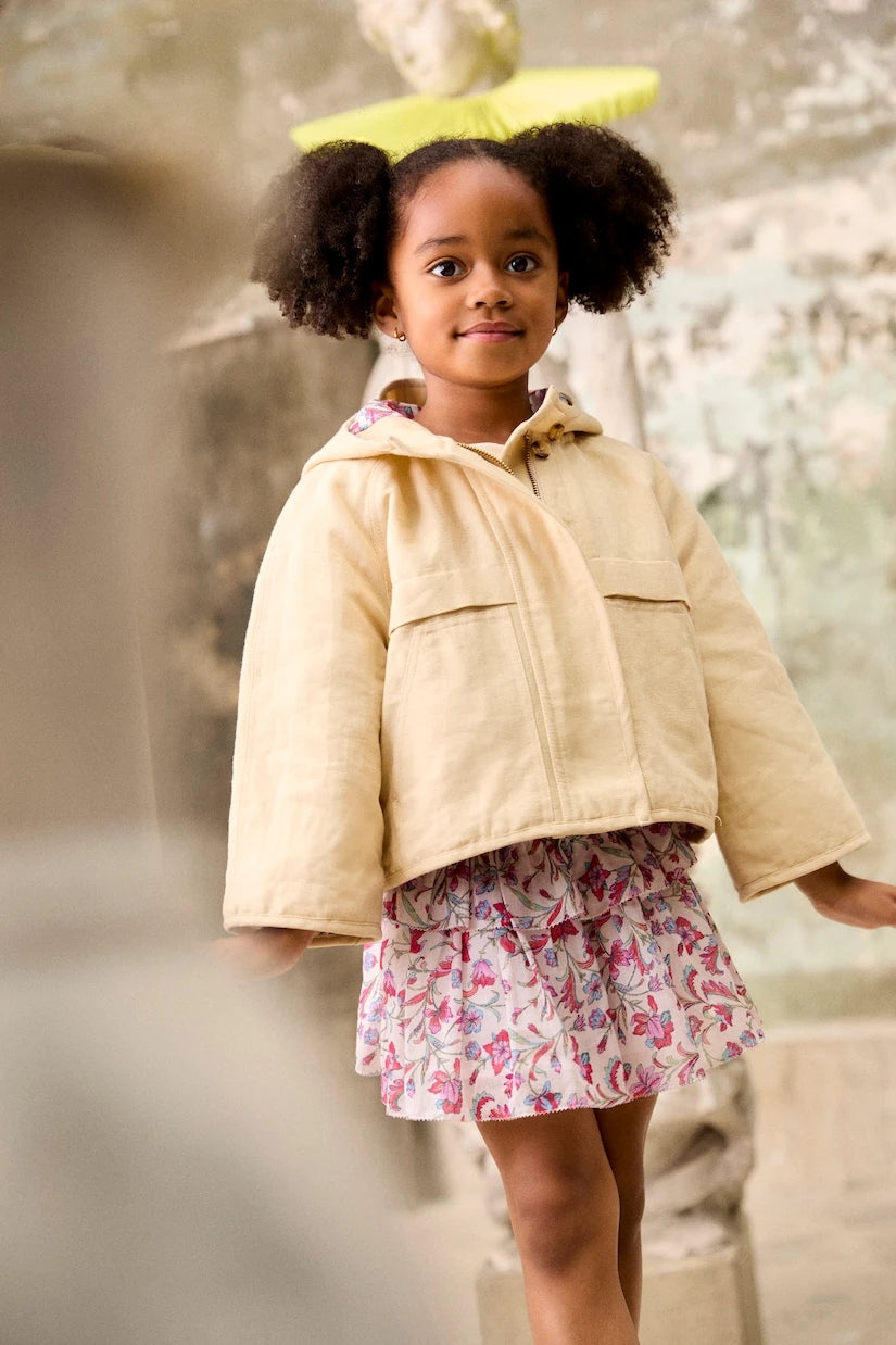 Louise Misha - Clem linen and cotton canvas jacket