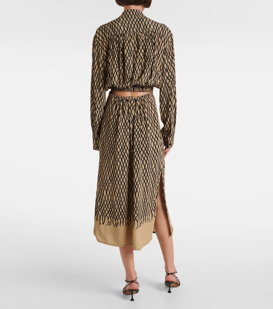 Proenza Schouler - Printed shirt dress