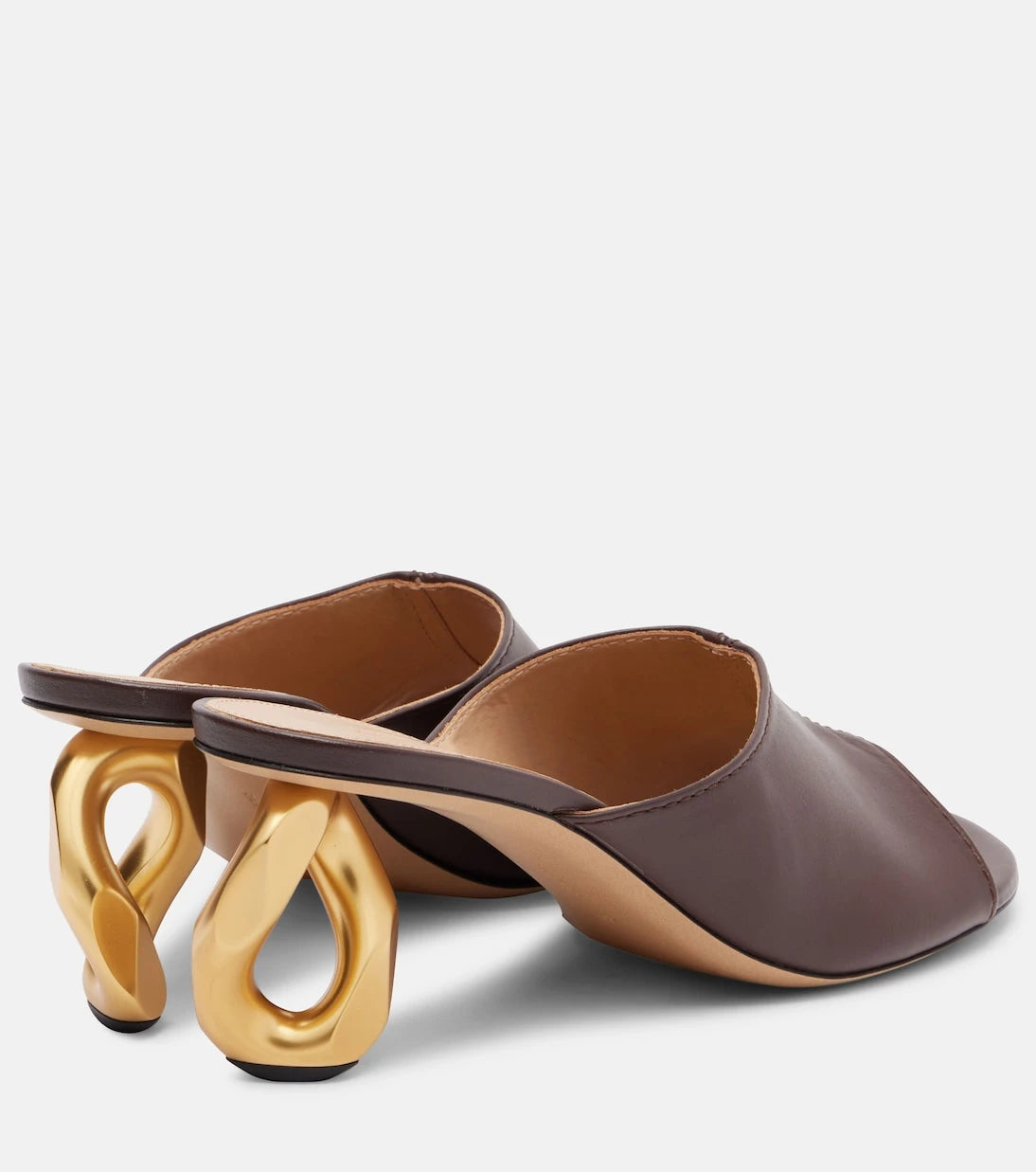 JW Anderson - Stitch leather mules