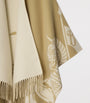 Burberry Beige Wool-Cashmere EKD Cape