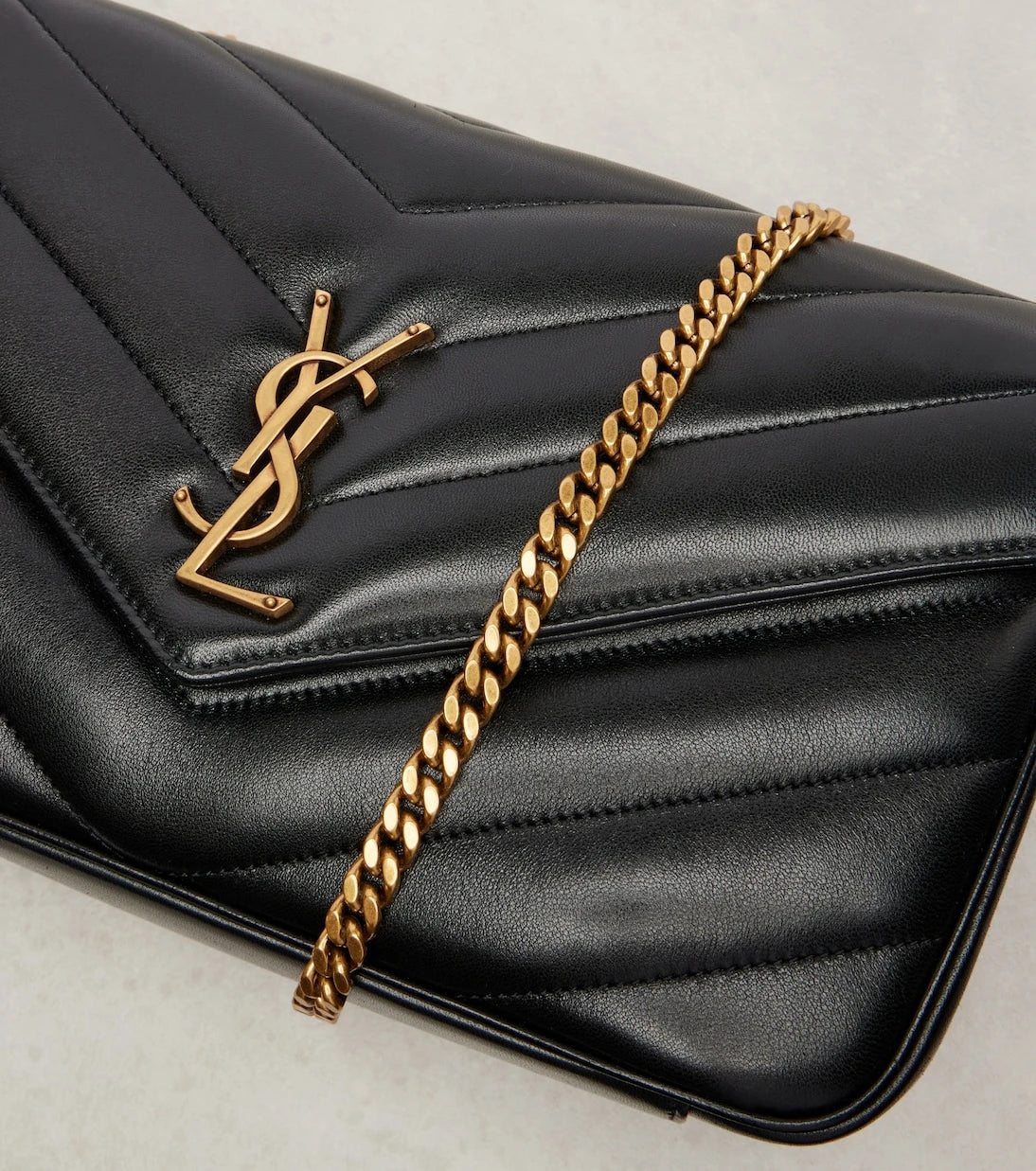 Saint Laurent - Loulou Medium leather shoulder bag