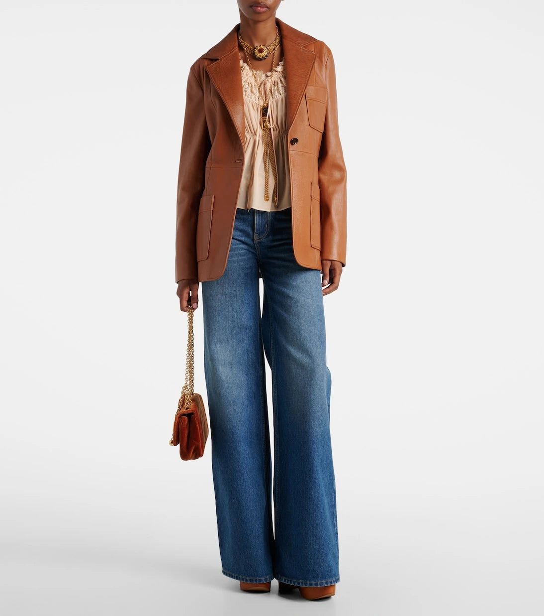 Chloé - Leather jacket