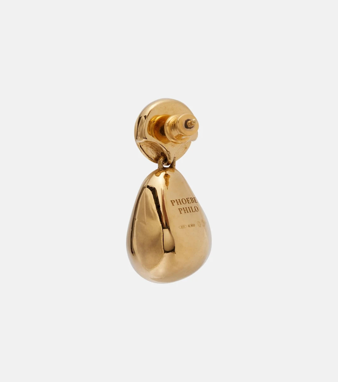 Phoebe Philo - Double Ball gold-plated earrings