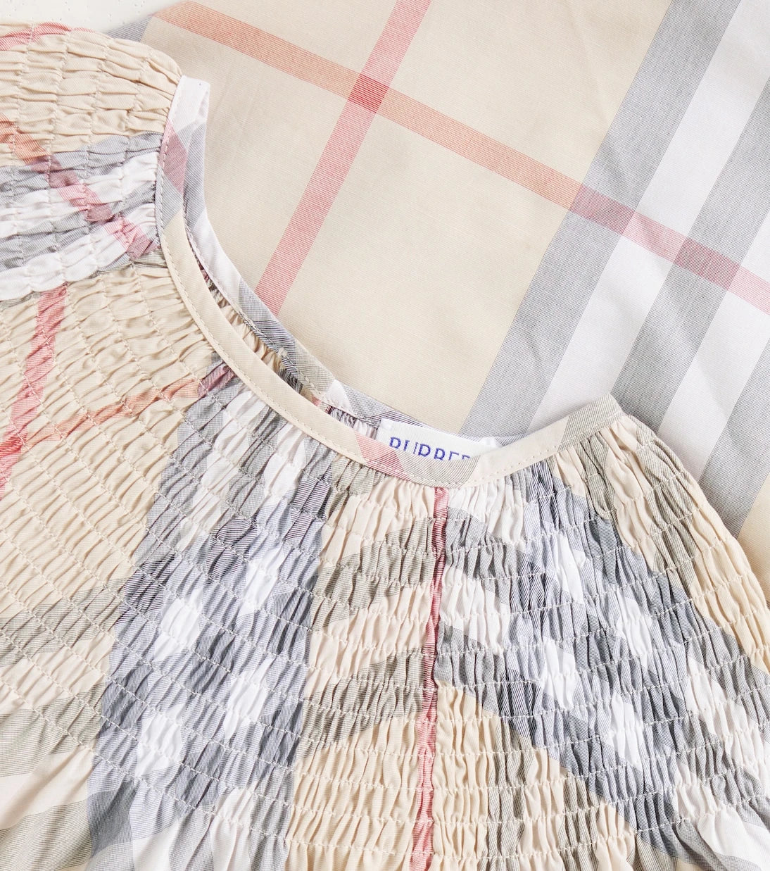 Burberry Kids - Burberry Check cotton dress