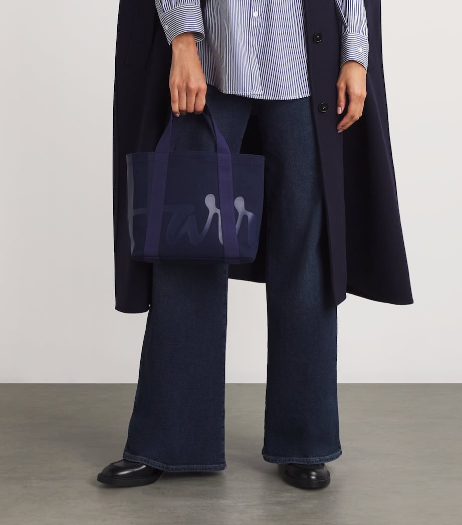 Mini Cotton Logo Tote Bag