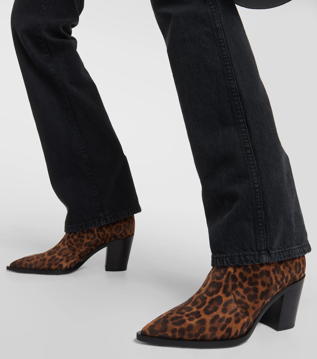 Gianvito Rossi - Denver leopard-print leather boots