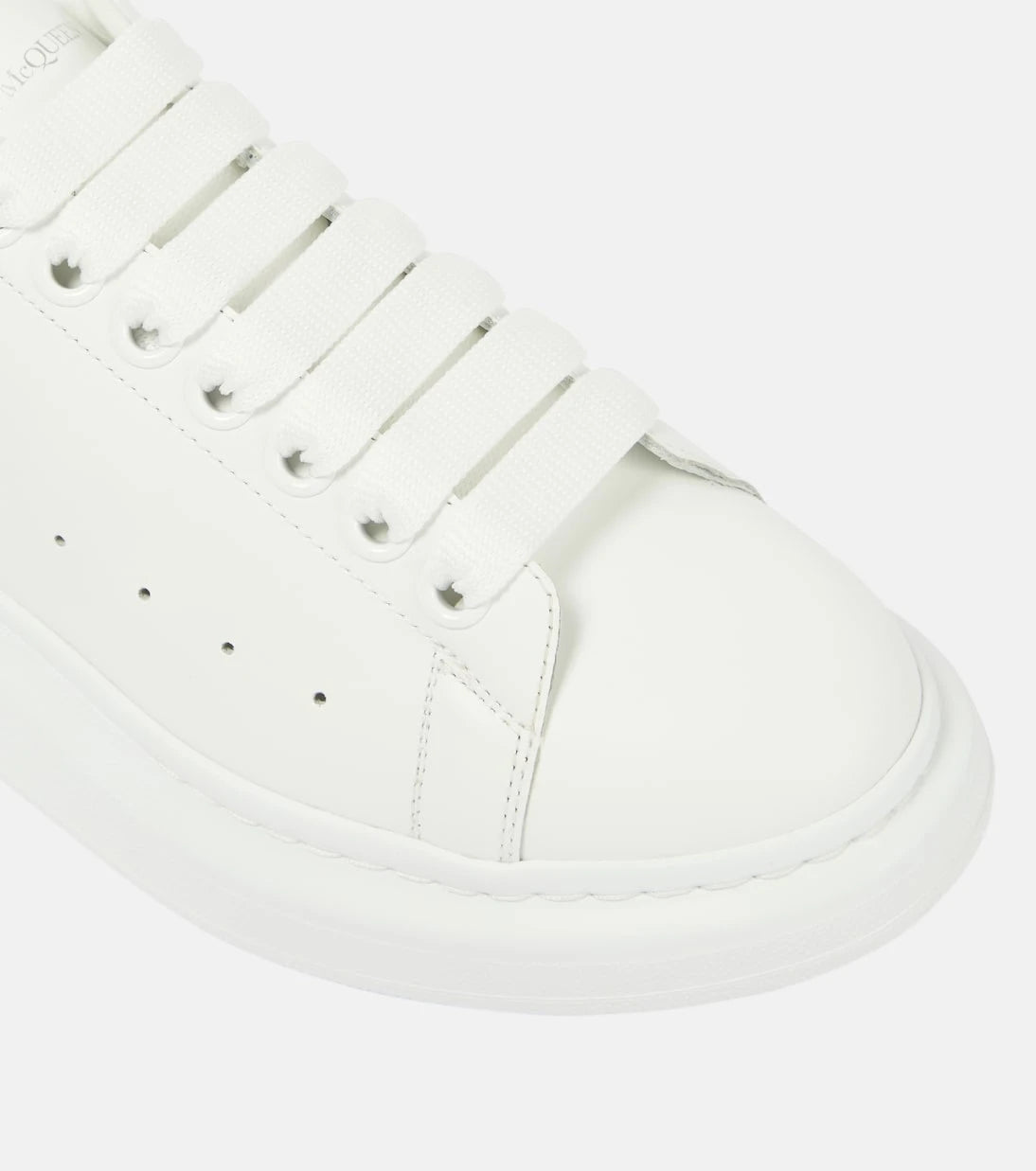 McQueen - Oversized leather sneakers