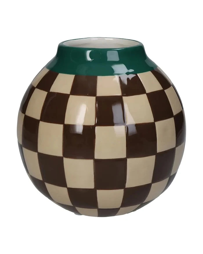 Inne Ваза Декоративна от доломит 16 x 16 cm