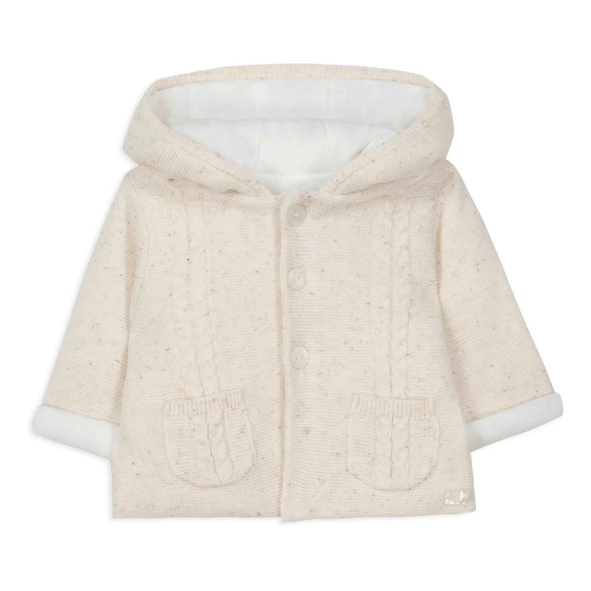 Tartine et Chocolat - Knitted Coat | Ecru