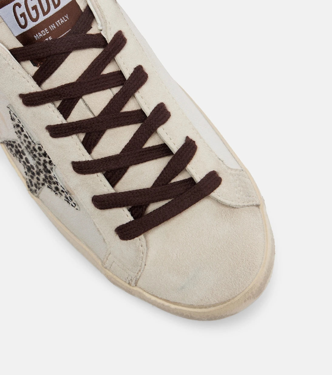 Golden Goose - أحذية رياضية Super-Star جلدية