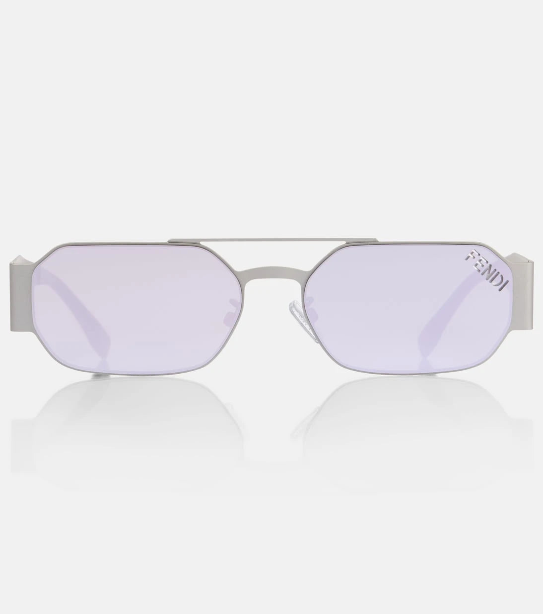 Fendi - Fendi Cut Out square sunglasses