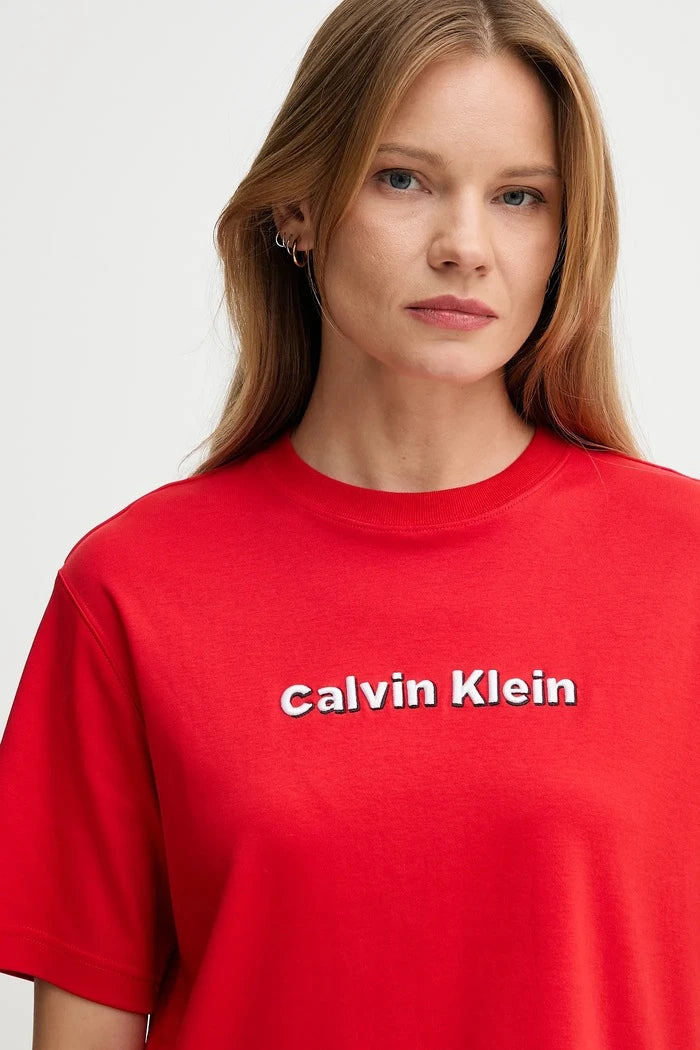 Pamuklu Tişört Calvin Klein Jeans