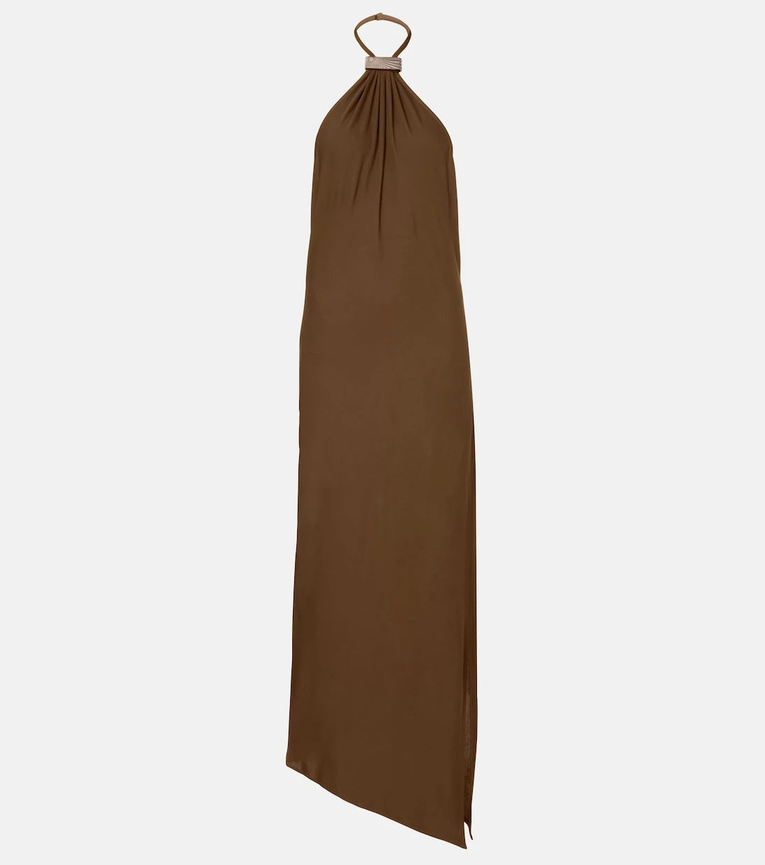 The Attico - Halterneck open-back midi dress