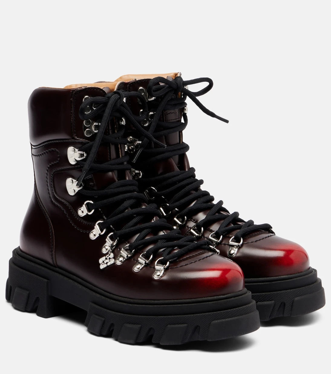 Ganni - Platform combat boots