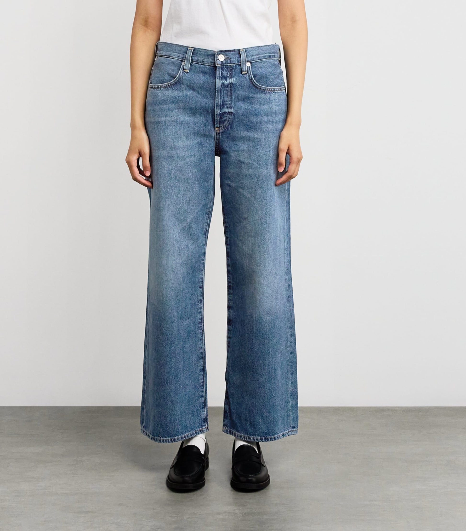 Citizens of Humanity Blue Annina Straight Jeans