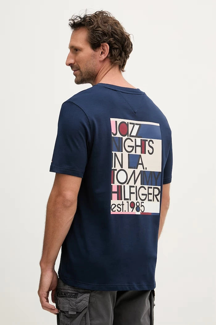 Tommy Hilfiger тениска basic мъжка памучна