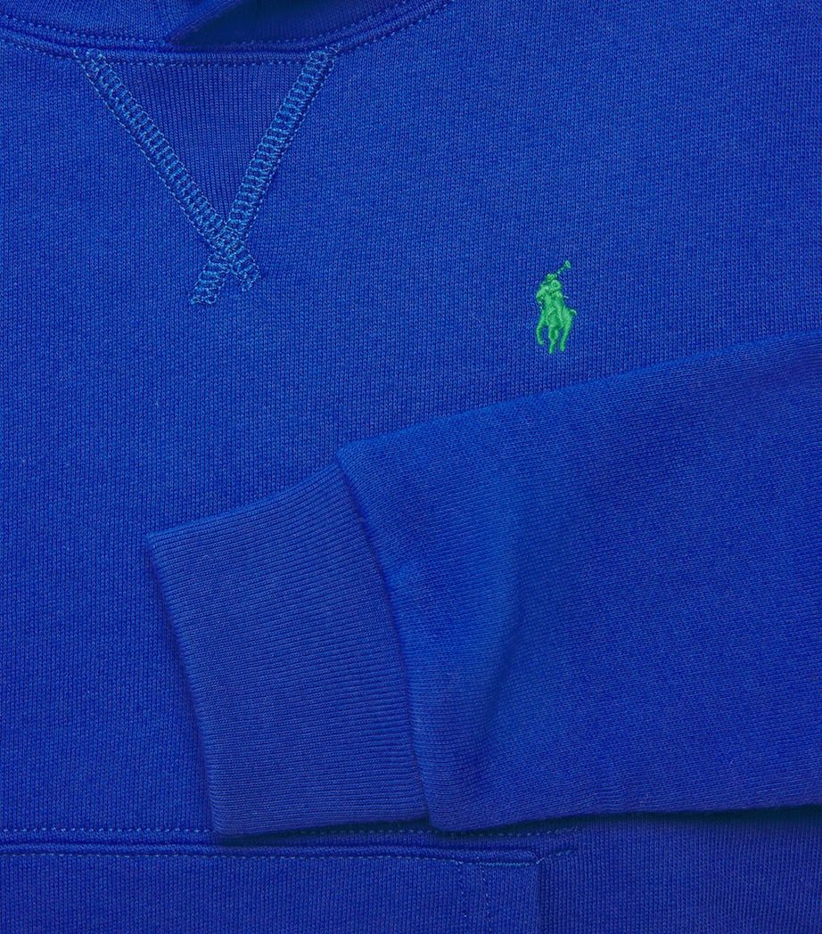 Ralph Lauren Kids Cotton-Blend Polo Pony Hoodie (6-14 Years)