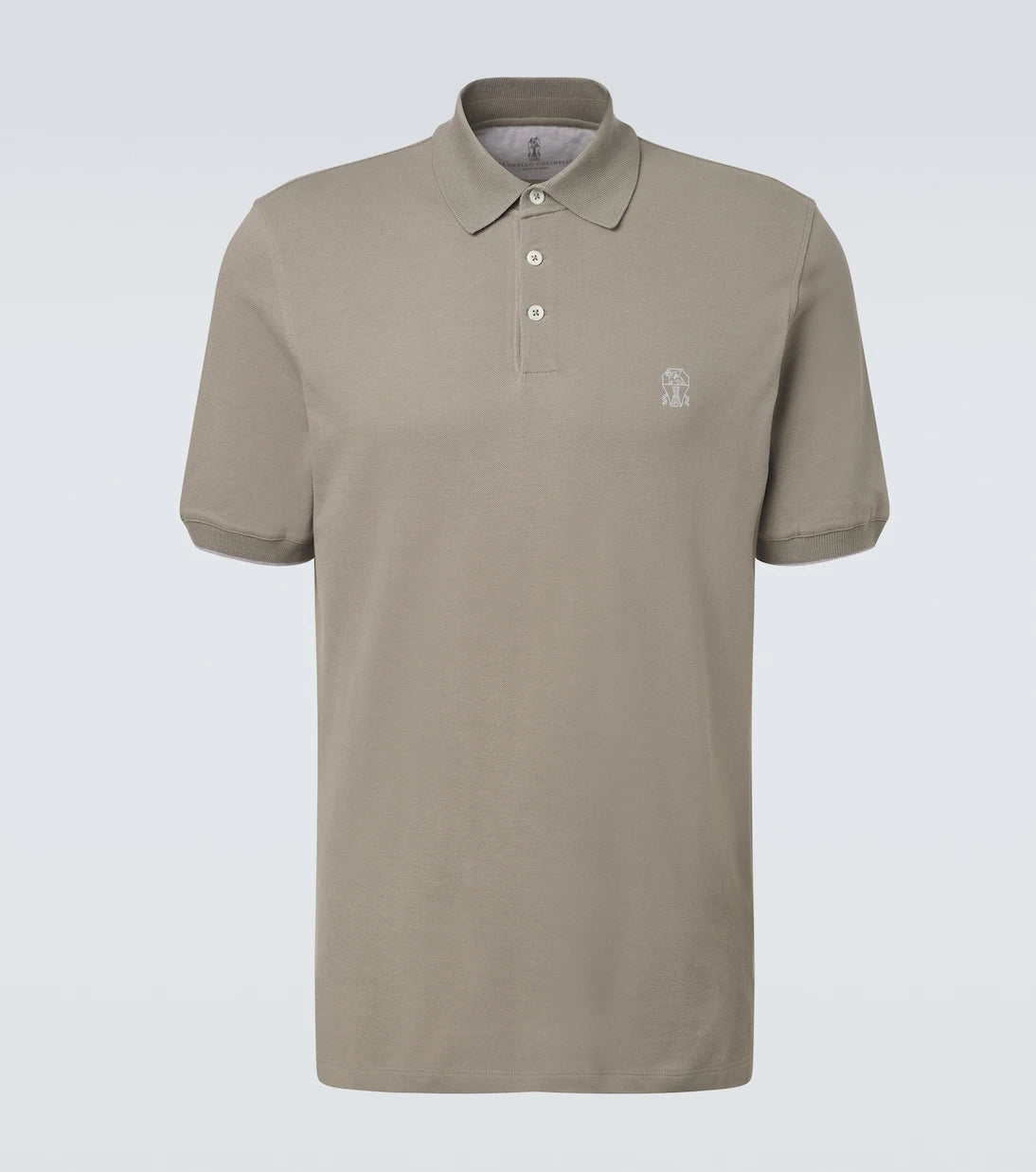 Brunello Cucinelli - Cotton piqué polo shirt