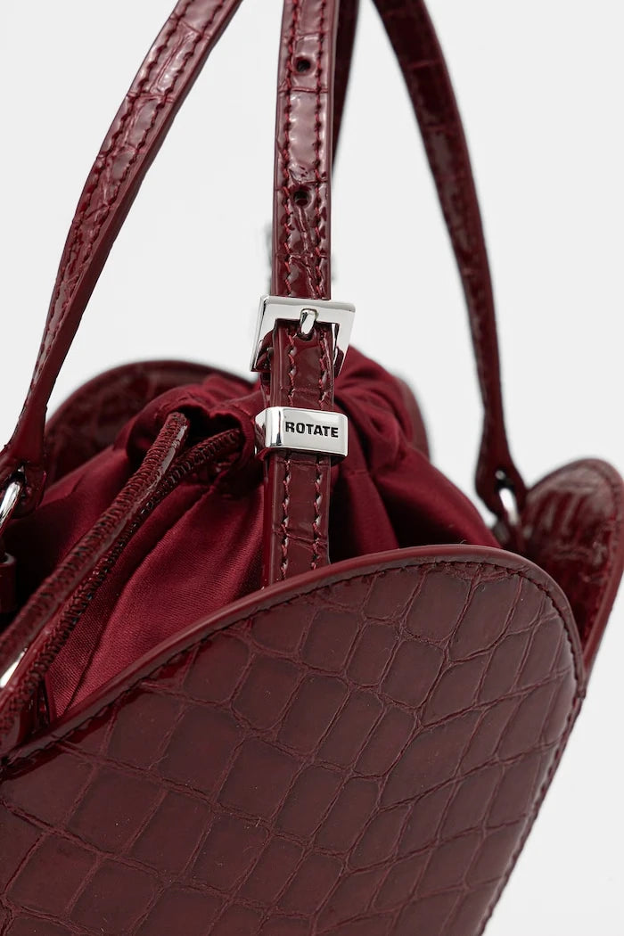 Rotate чанта crossbody дамска от кожа