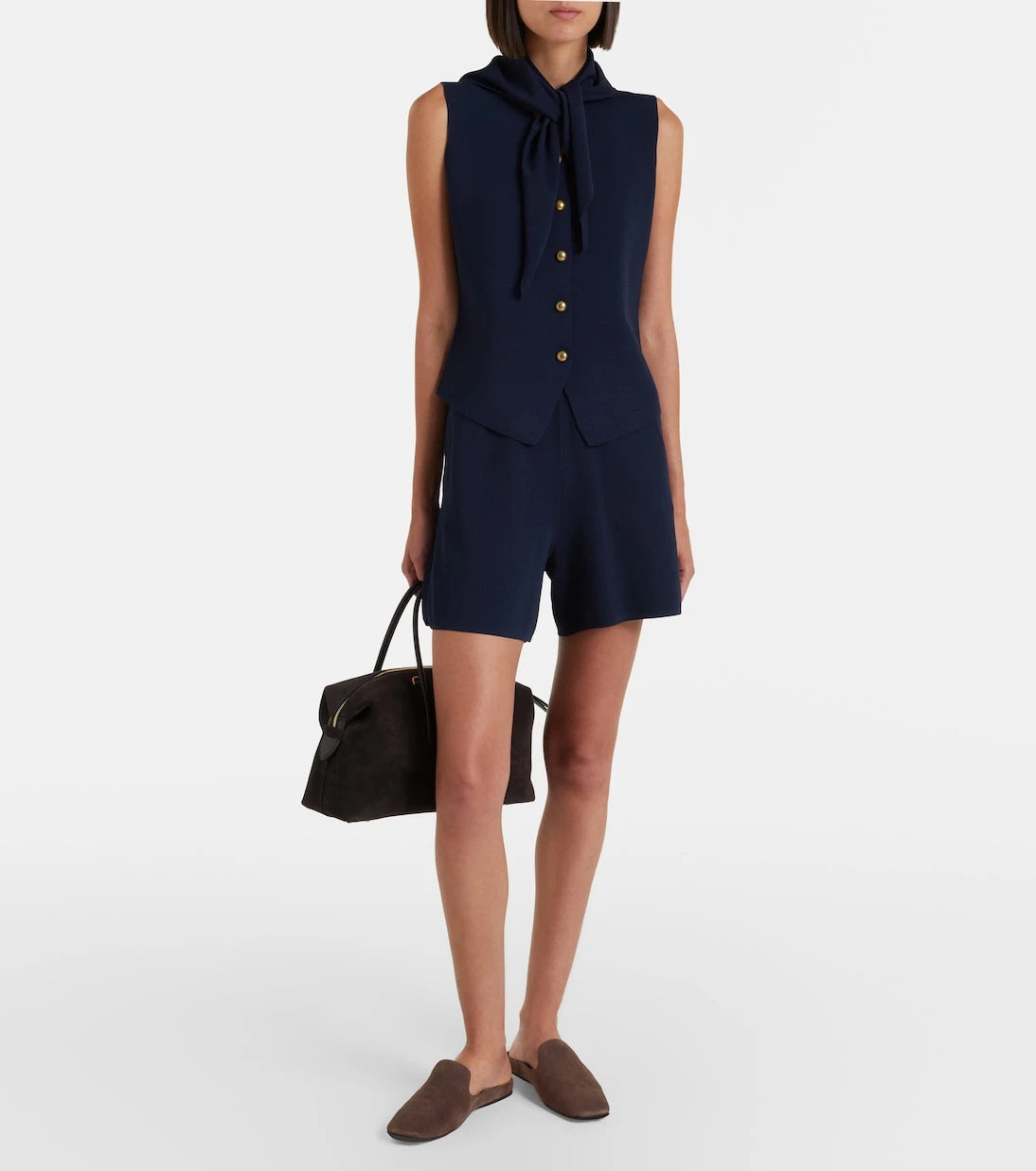Max Mara - Crêpe vest