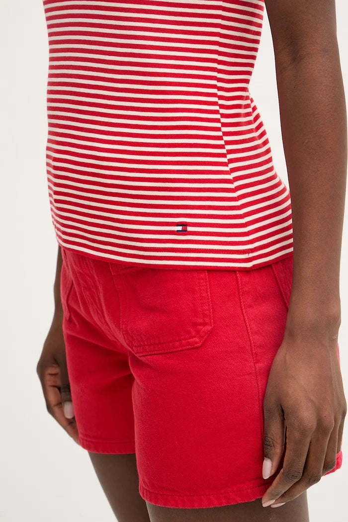 Tommy Hilfiger kadın pamuklu üst