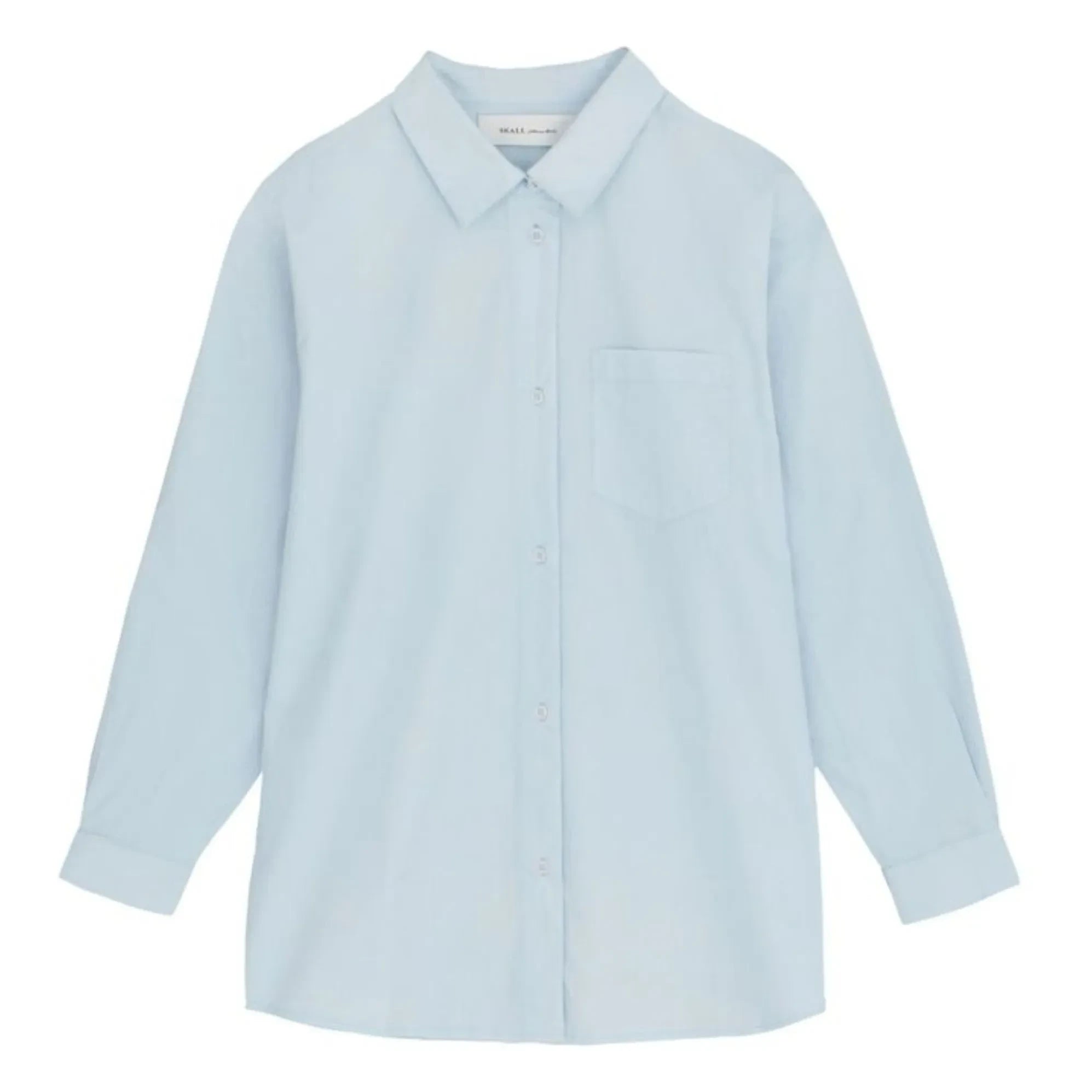 Skall Studio - Edgar organic cotton shirt | Light Blue