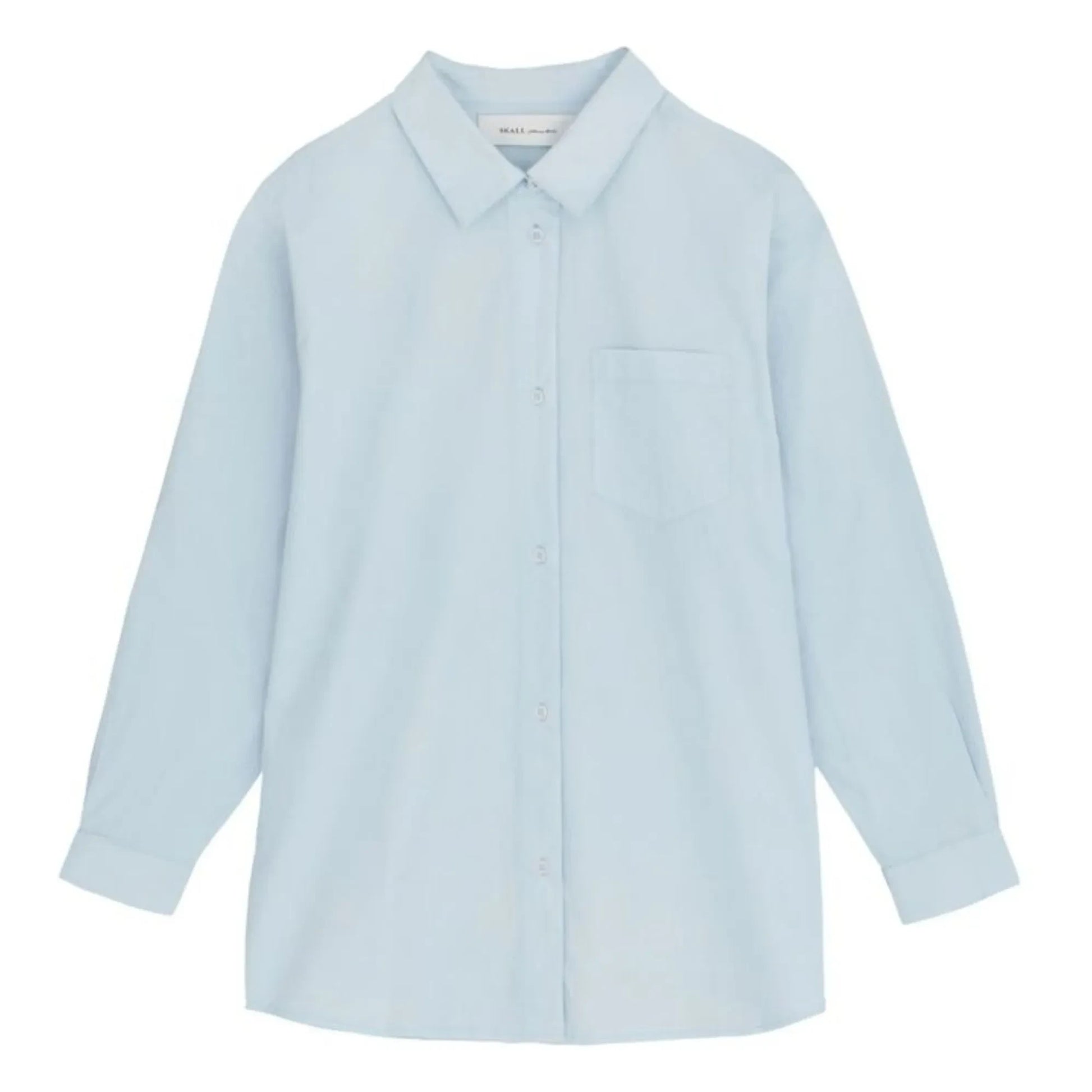 Skall Studio - Edgar organic cotton shirt | Light Blue
