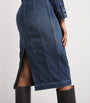 EB Denim Navy Denim Prima Mini Dress