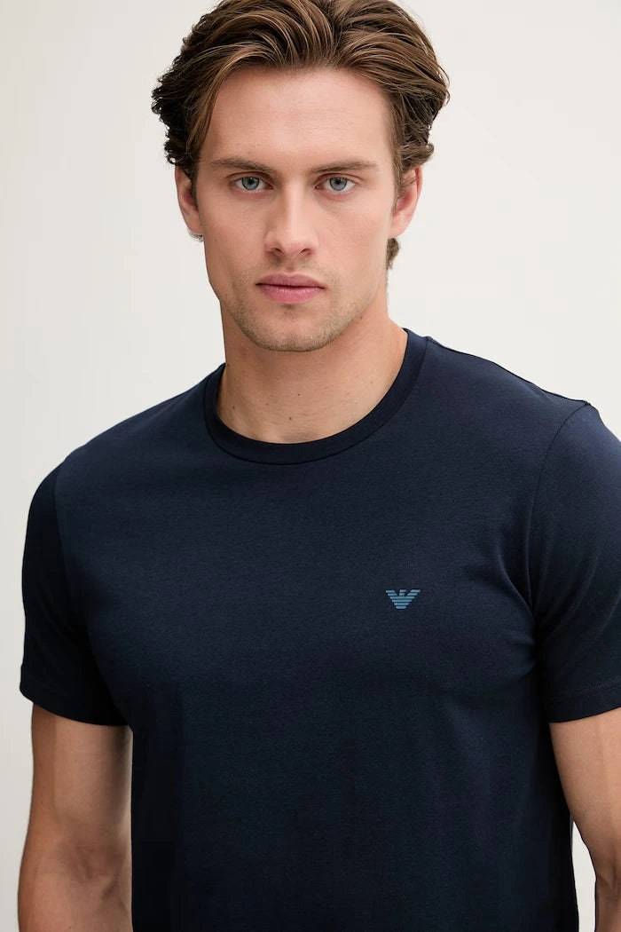 Emporio Armani Underwear Erkek Pamuk Elastan Basic Tişört 2’li