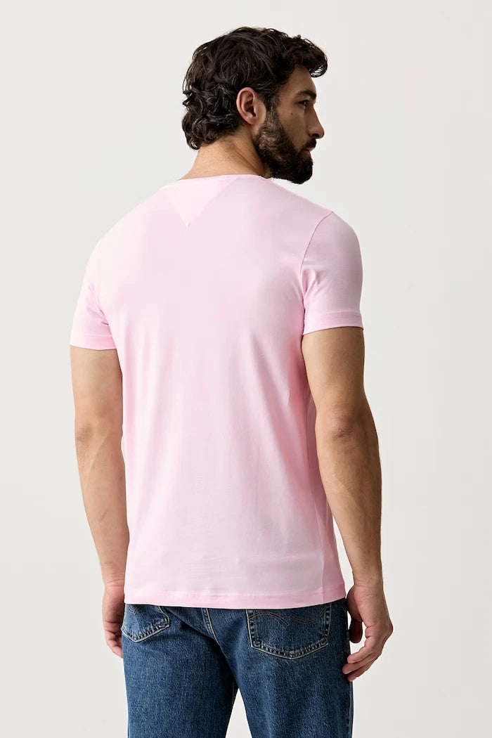 Tommy Hilfiger basic erkek pamuklu elastan tişört