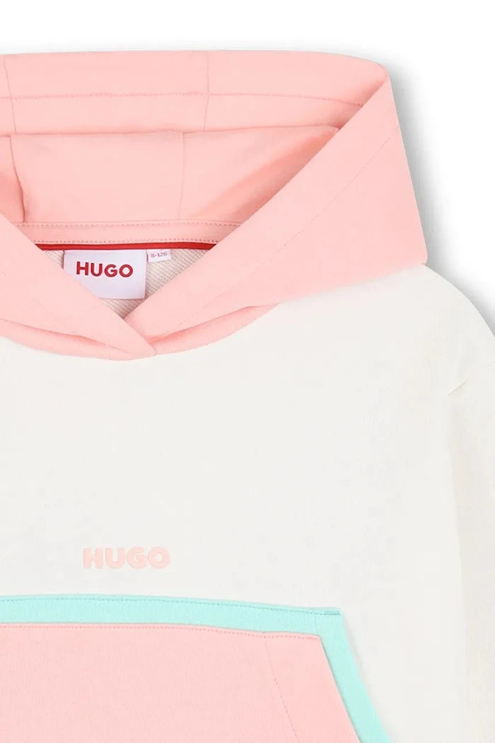 HUGO суичър за деца от памук