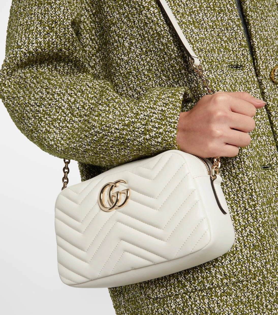 Gucci - GG Marmont Small leather crossbody bag