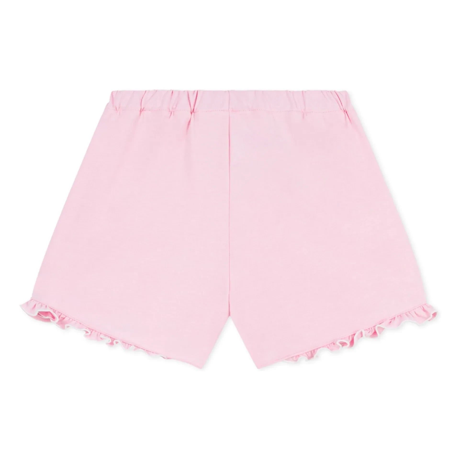 Petit Bateau - Volants shorts | Pink