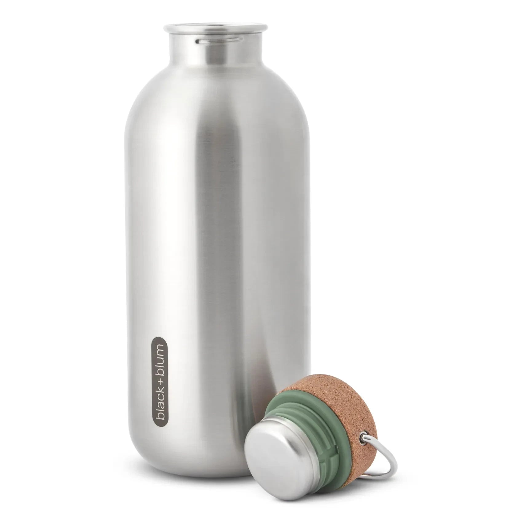 Black + Blum - Stainless Steel Water Bottle - 600 ml | Olive