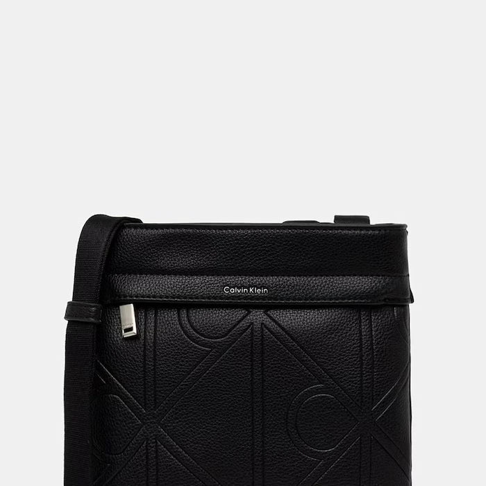 Calvin Klein erkek suni deri omuz çantası