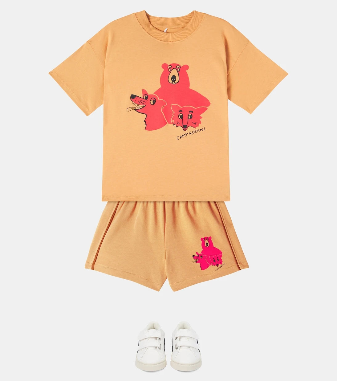 Mini Rodini - Printed cotton jersey T-shirt