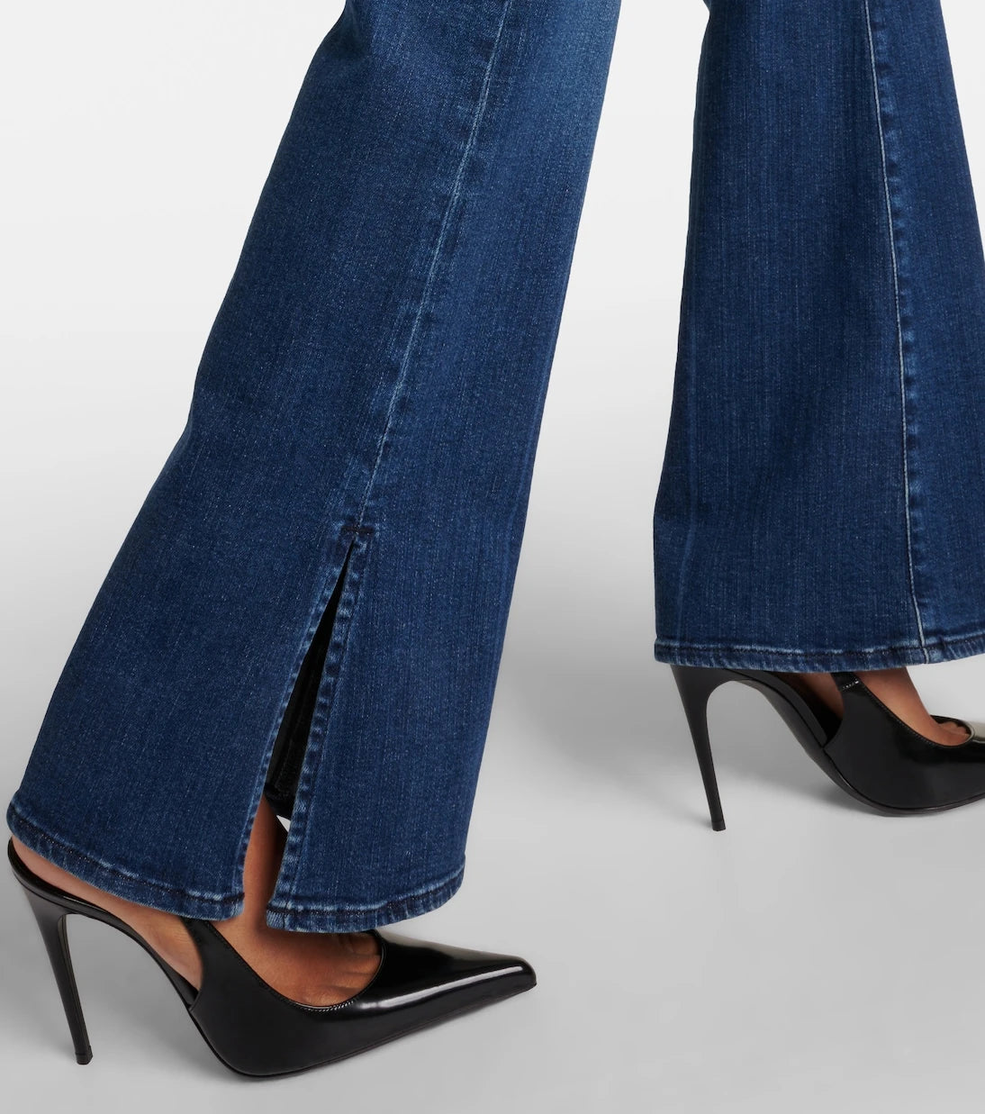 Frame - Le Easy Flare high-rise flared jeans