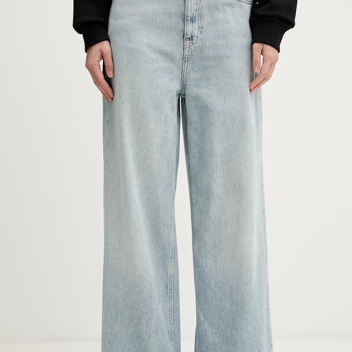 Tommy Jeans Дънки wide leg дамски