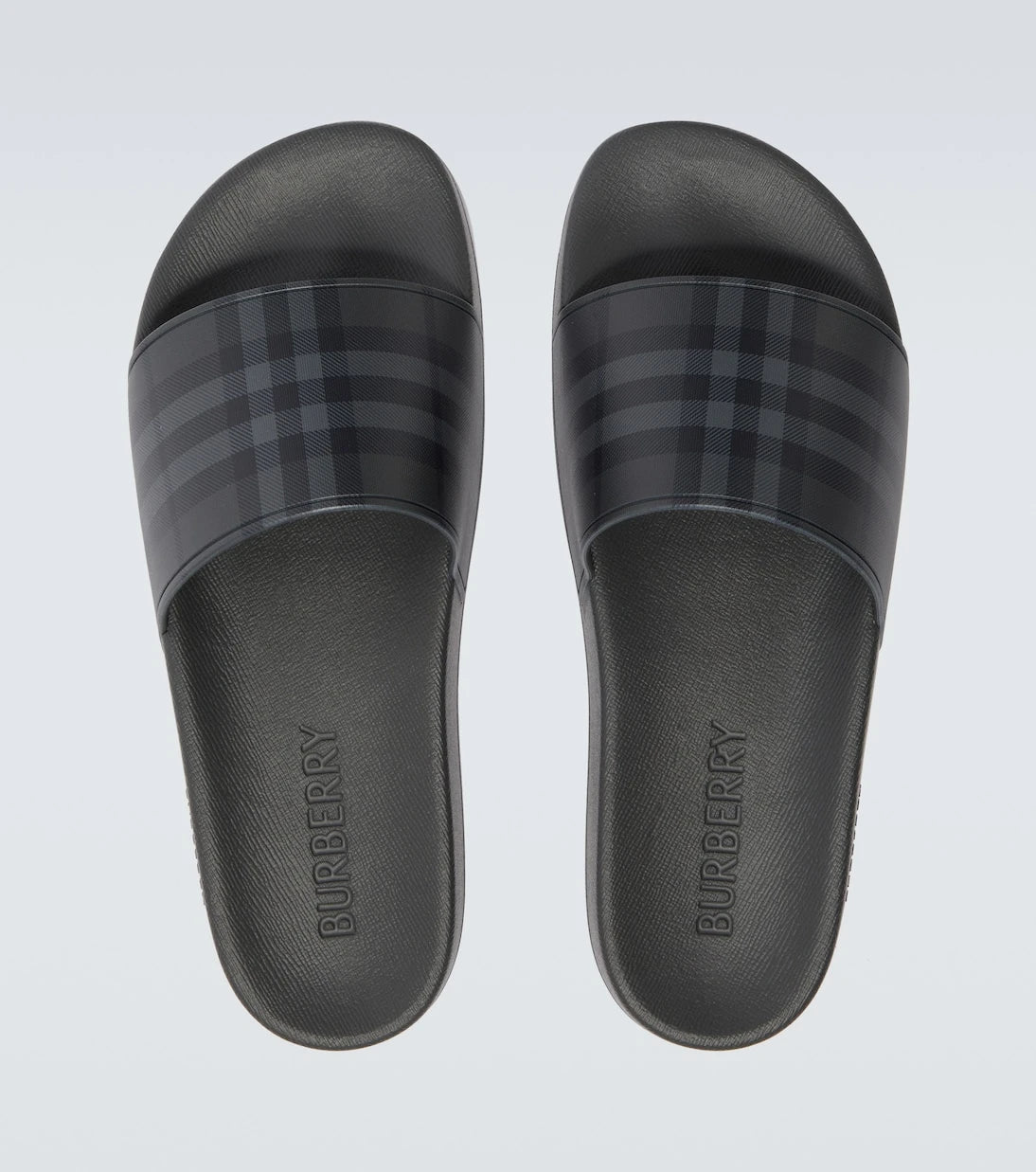 Burberry - Burberry Check slides