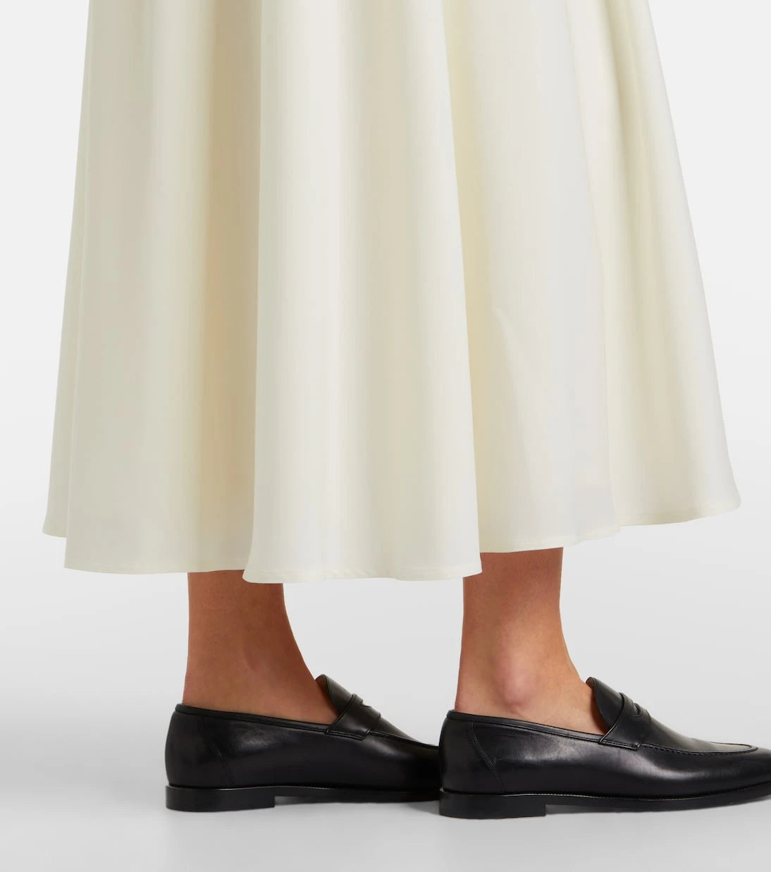 Ralph Lauren Collection - Kenzie wool-blend midi skirt