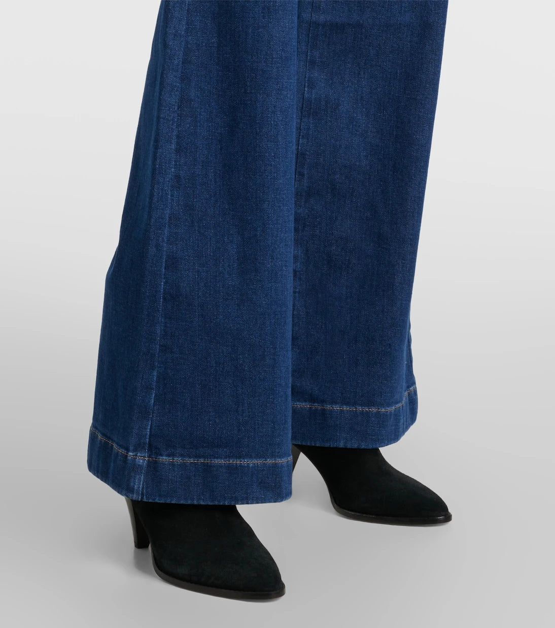 7 For All Mankind - Flared denim jumpsuit