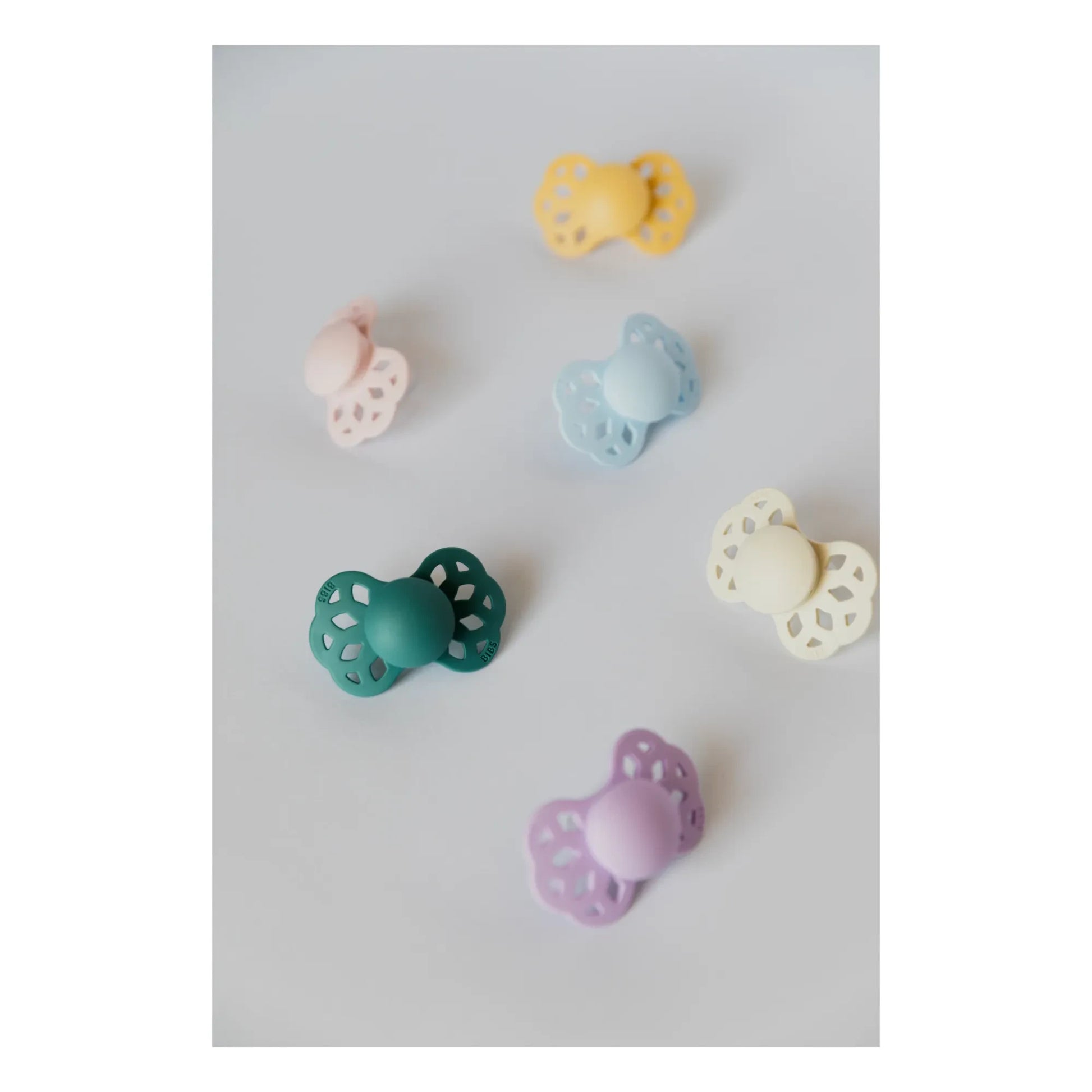 Bibs - Infinity anatomical teats - Set of 2 | Terracotta
