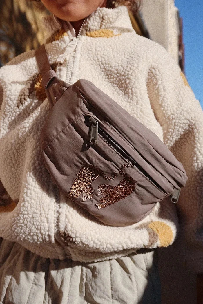 Konges Sløjd Çocuk Polar JODY TEDDY JACKET GRS