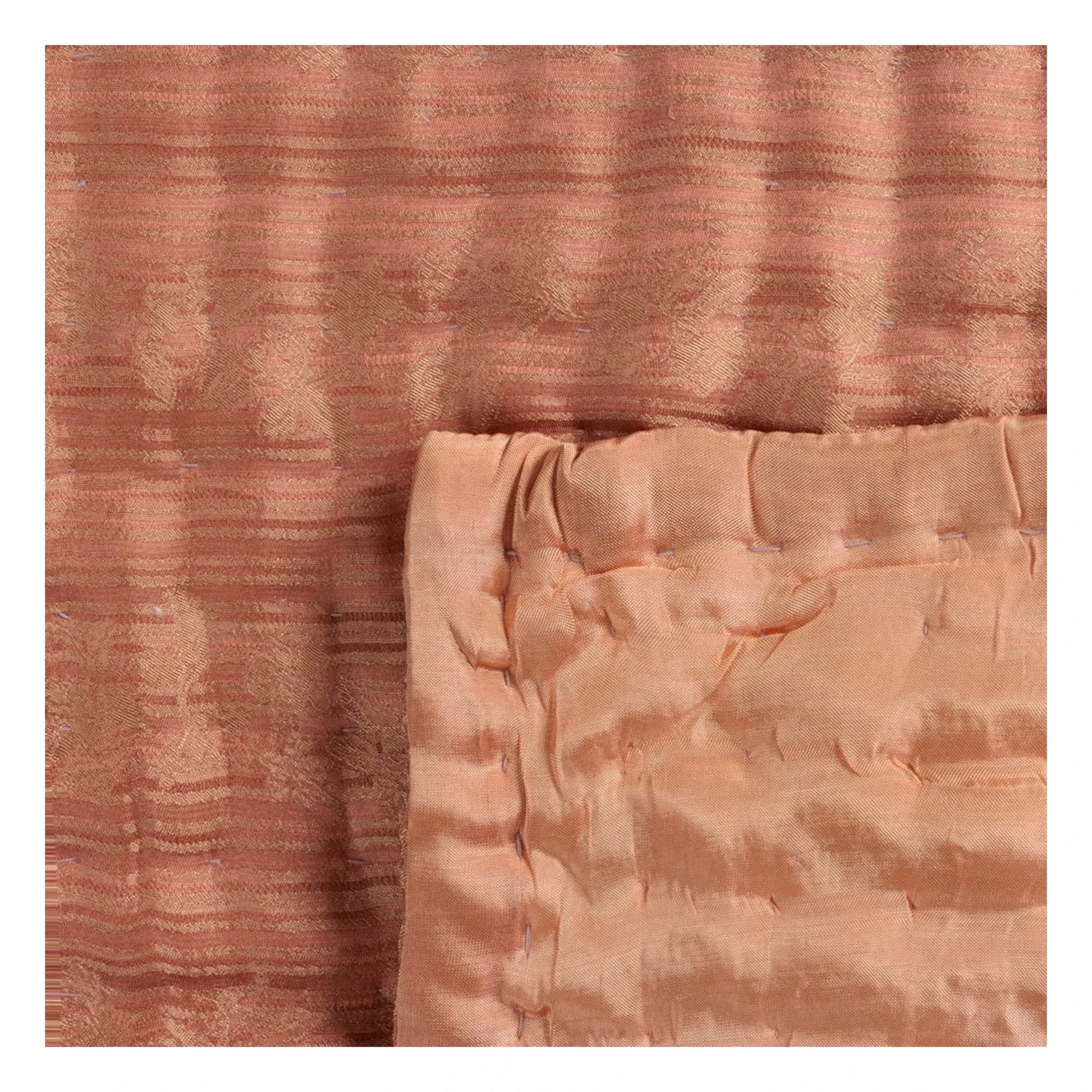 Le Monde Sauvage - Ritournelle silk throw | Blush